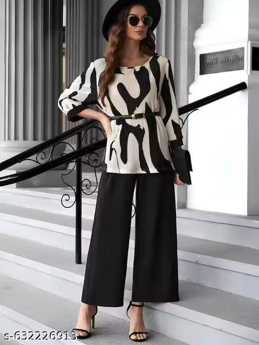 New Fashion Insta Women Top & Bottom Sets
