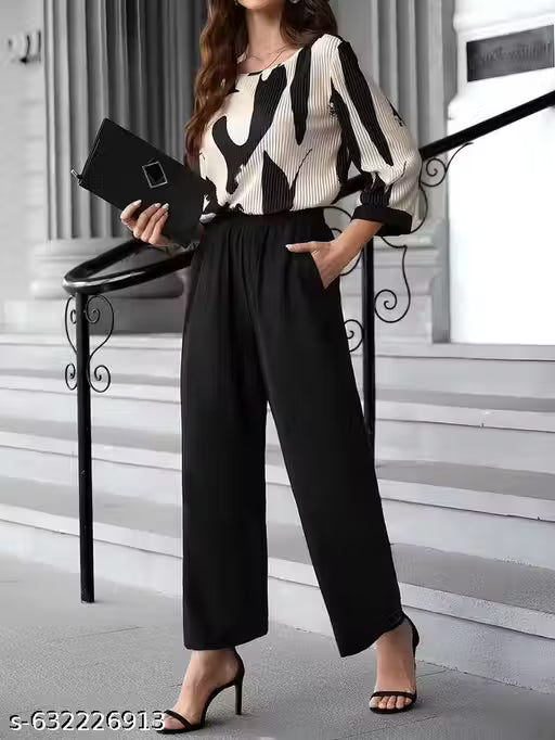 New Fashion Insta Women Top & Bottom Sets