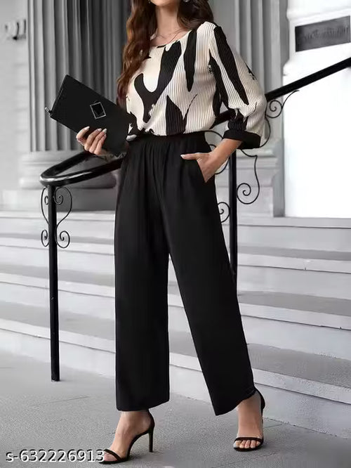 New Fashion Insta Women Top & Bottom Sets